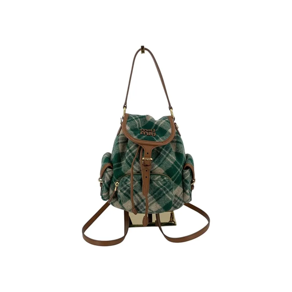 Miu Miu Backpack Tweed Backpack