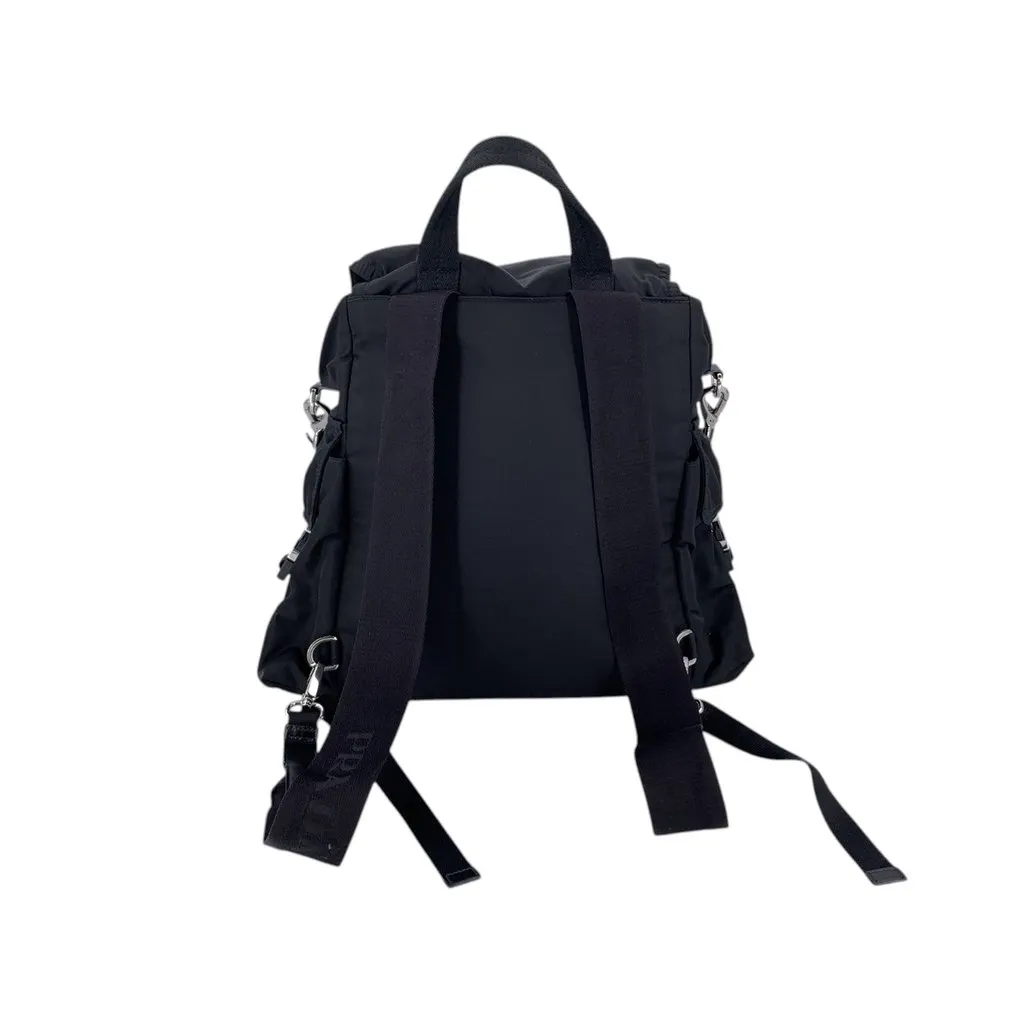 Prada Backpack Re-Nylon Black Polyamide Good - Inside View