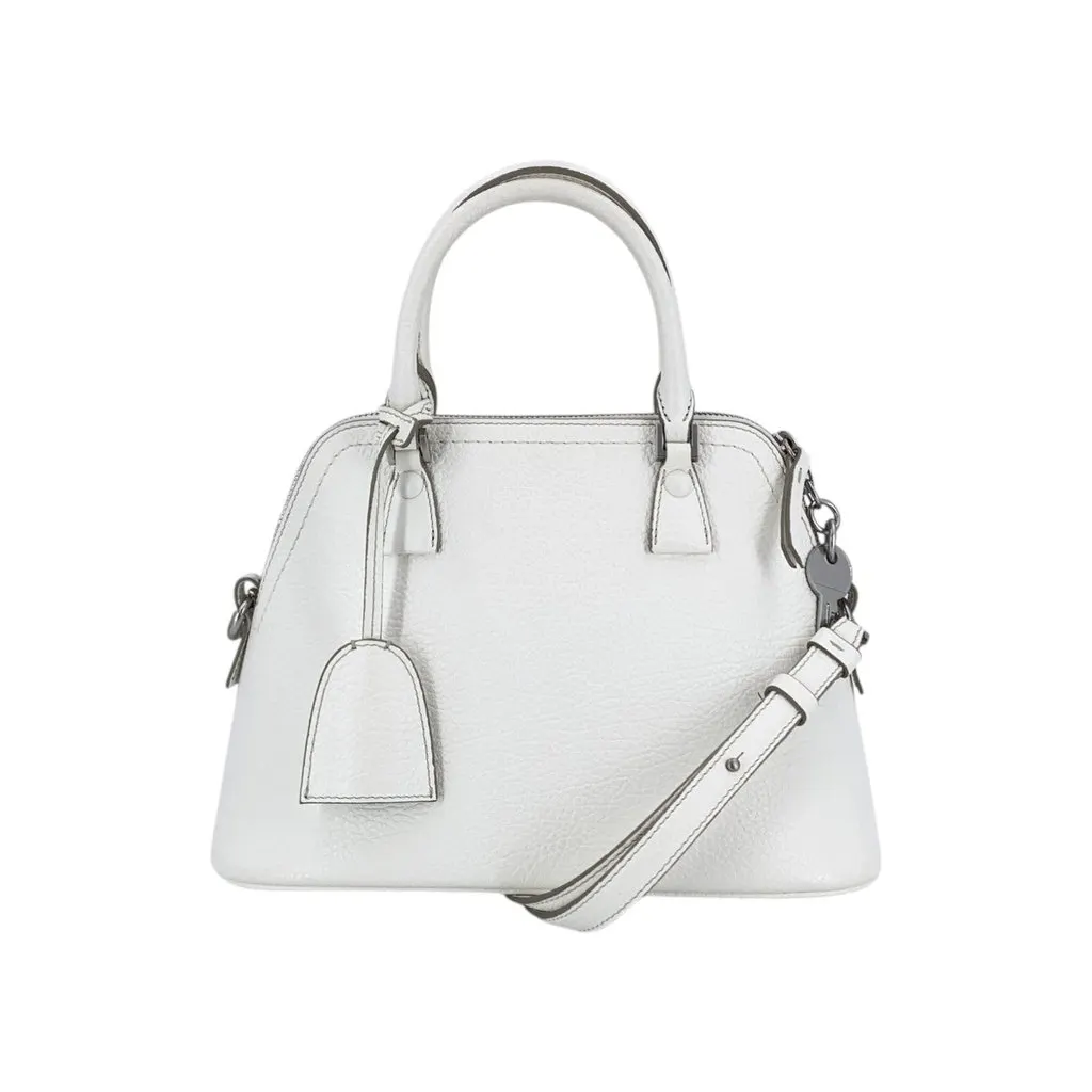 Maison Margiela Handbag 5AC White Leather Good - Front View