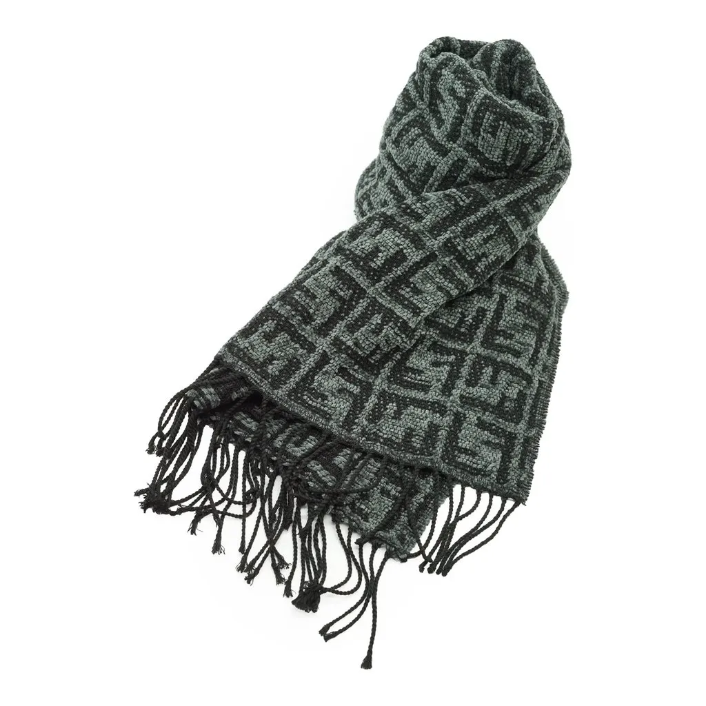 Fendi Scarf Grey Good - Front View
