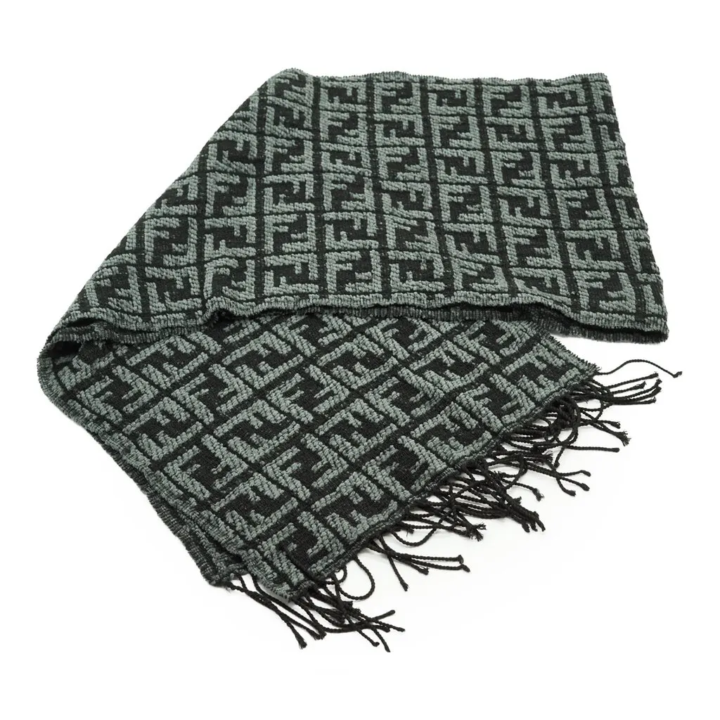 Fendi Scarf Grey Good - Inside View