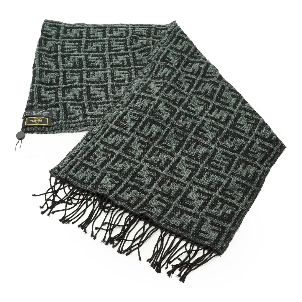Fendi Scarf Grey Good - Model View