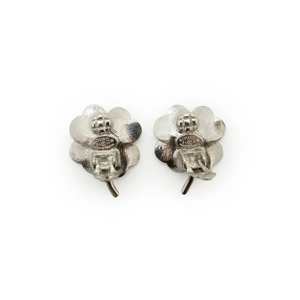 Chanel Earrings Beige Good - Inside View