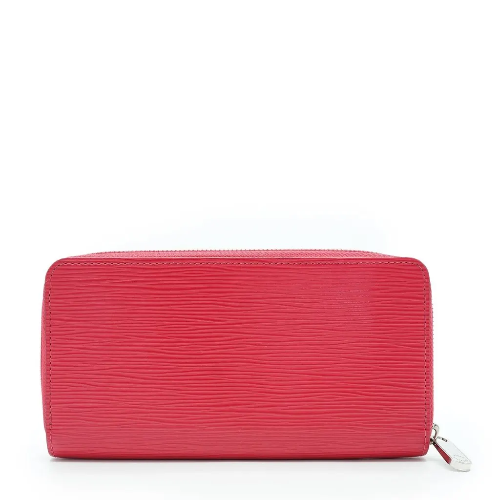 Louis Vuitton Wallet Pink Leather Good - Back View