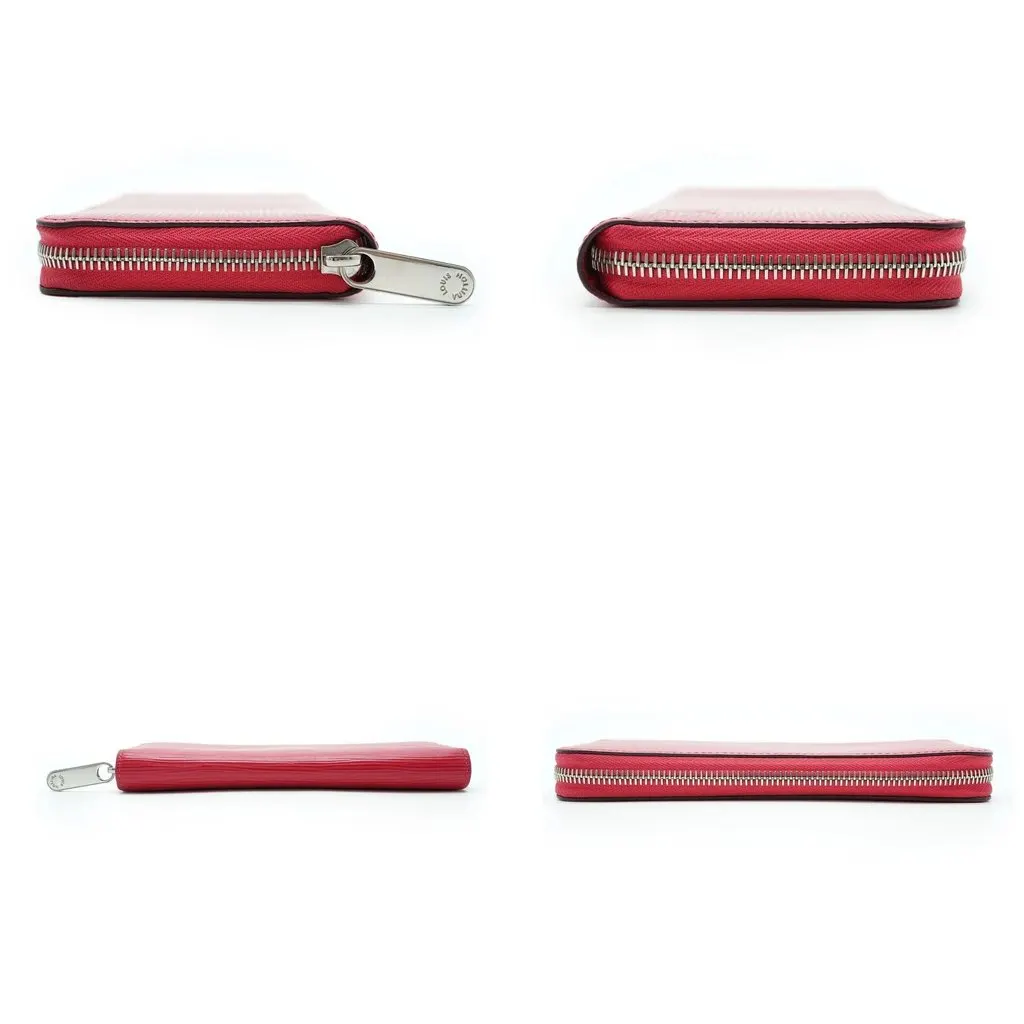 Louis Vuitton Wallet Pink Leather Good - Inside View