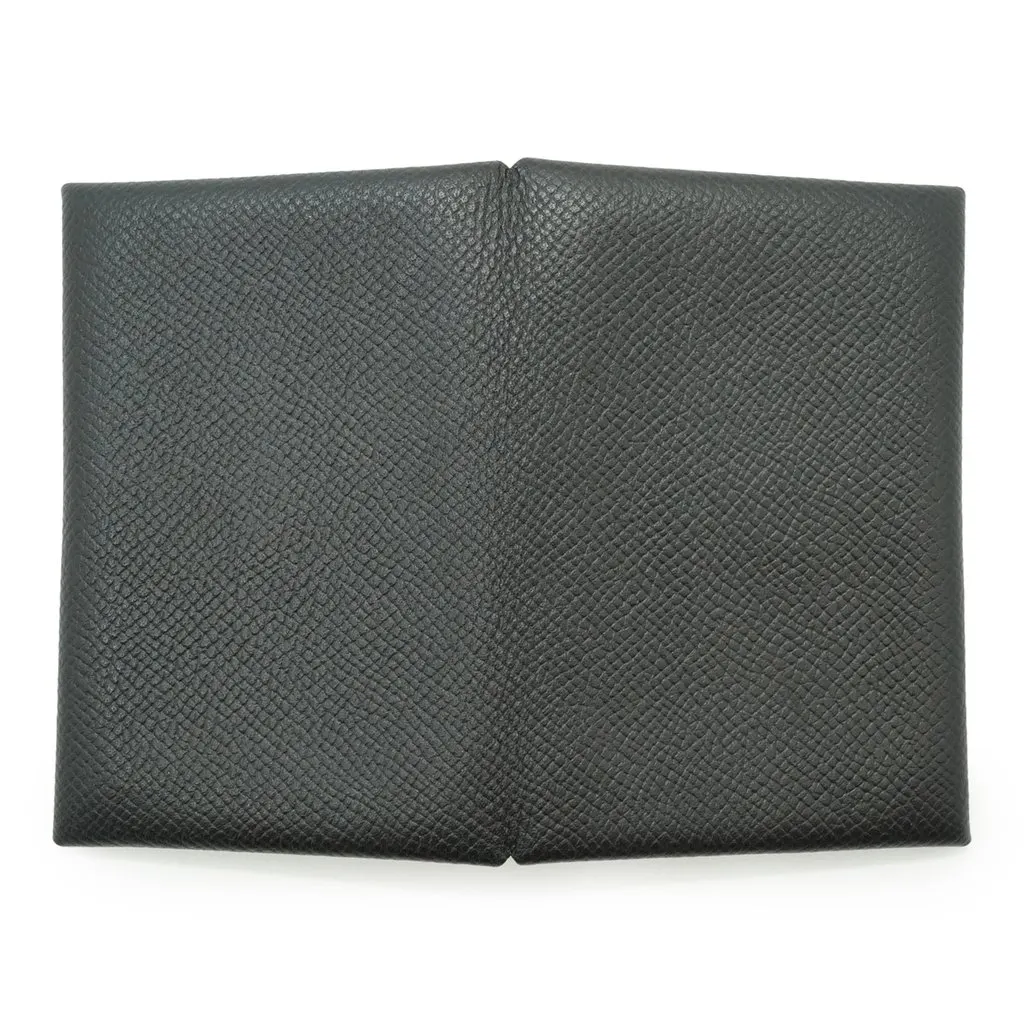 Hermès Wallet Black Leather Good - Inside View