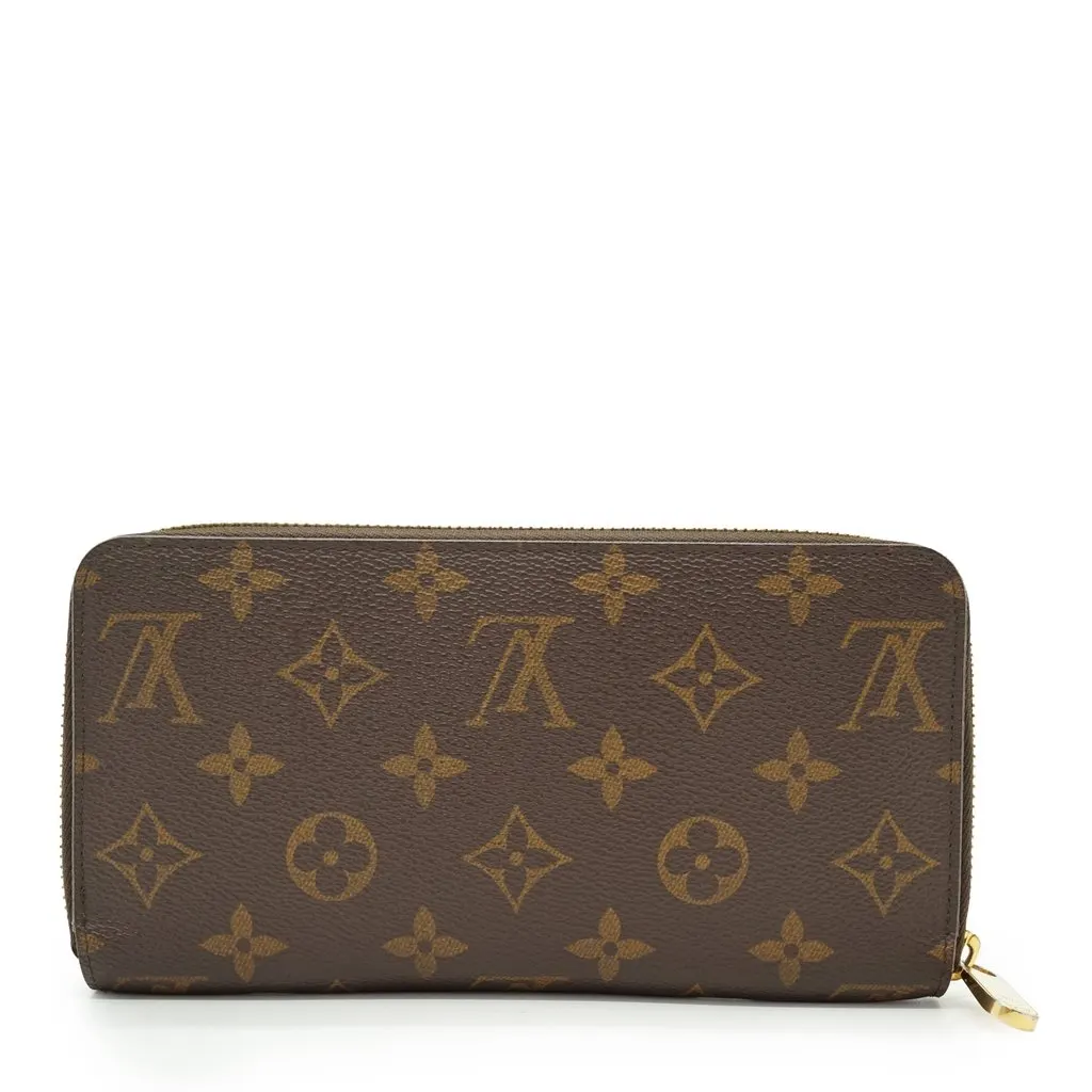 Louis Vuitton Wallet Brown Canvas Good - Back View