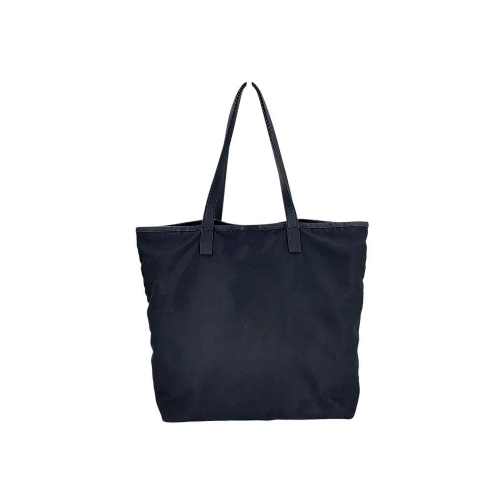 Prada Shoulder Bag Tessuto Black Polyamide Good - Inside View