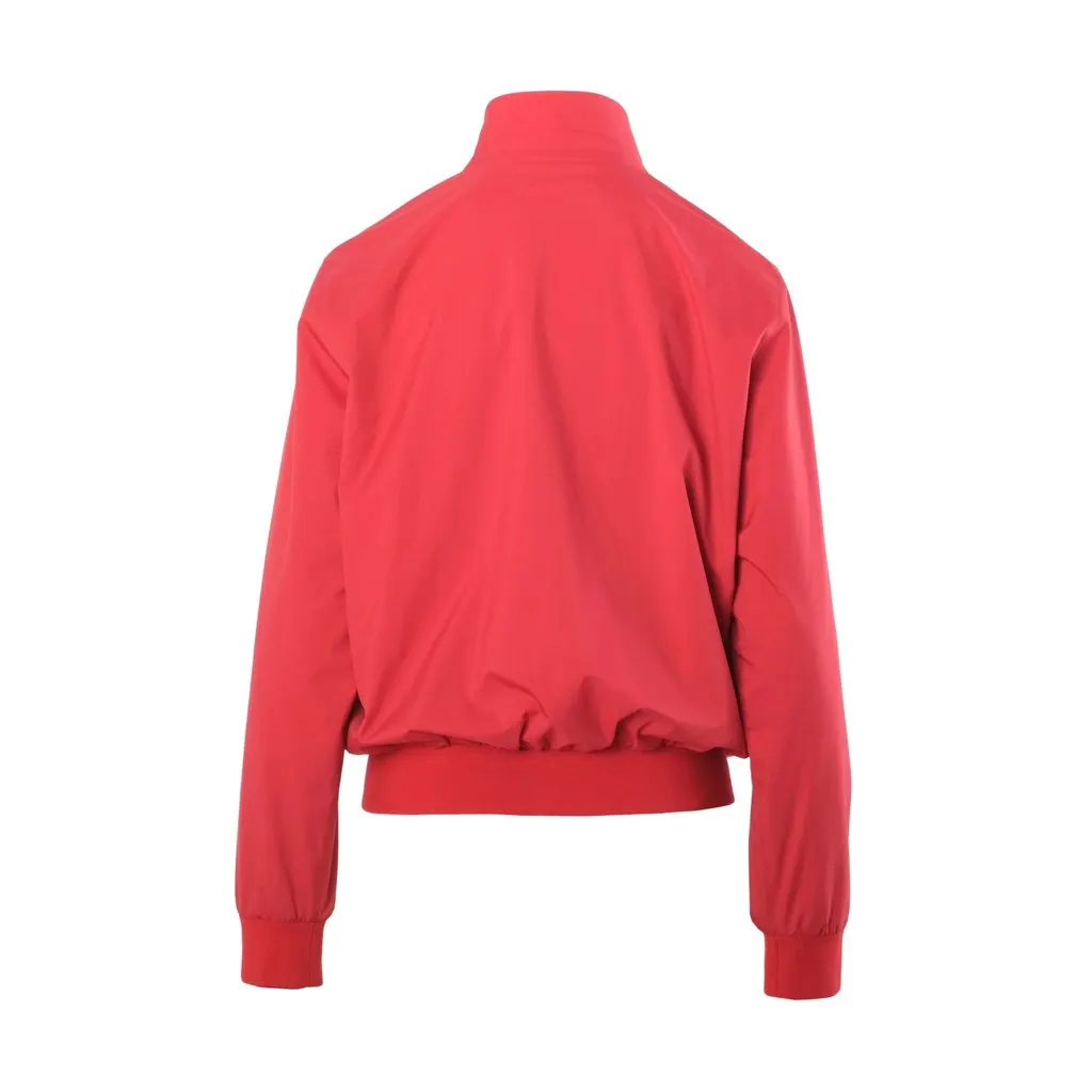 Loro Piana Red Windjersey Reversible Cashmere & Nylon Bomber Jacket - '20s Red Wool Good - Inside View