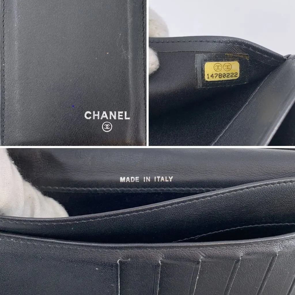 Chanel Wallet Camel Leather Good - Box View