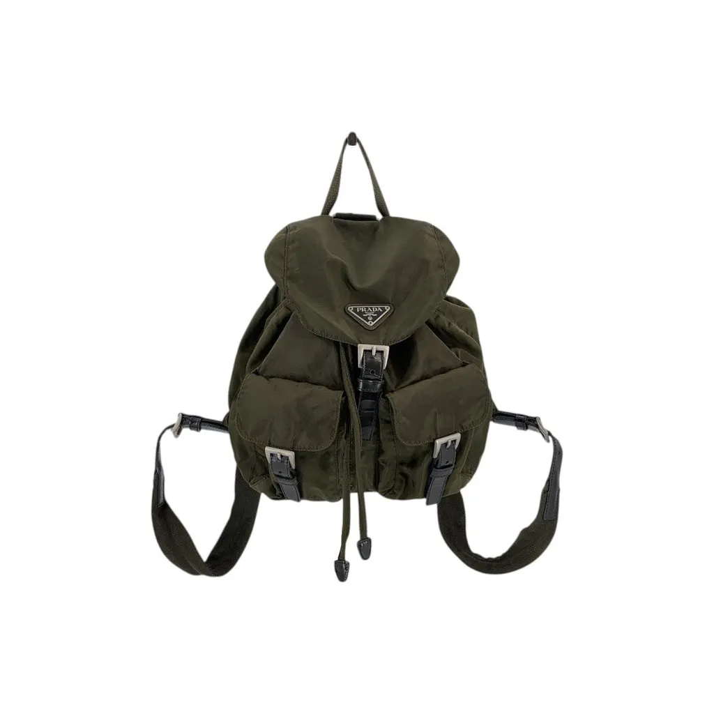 Prada Backpack Vintage Nylon Small Backpack