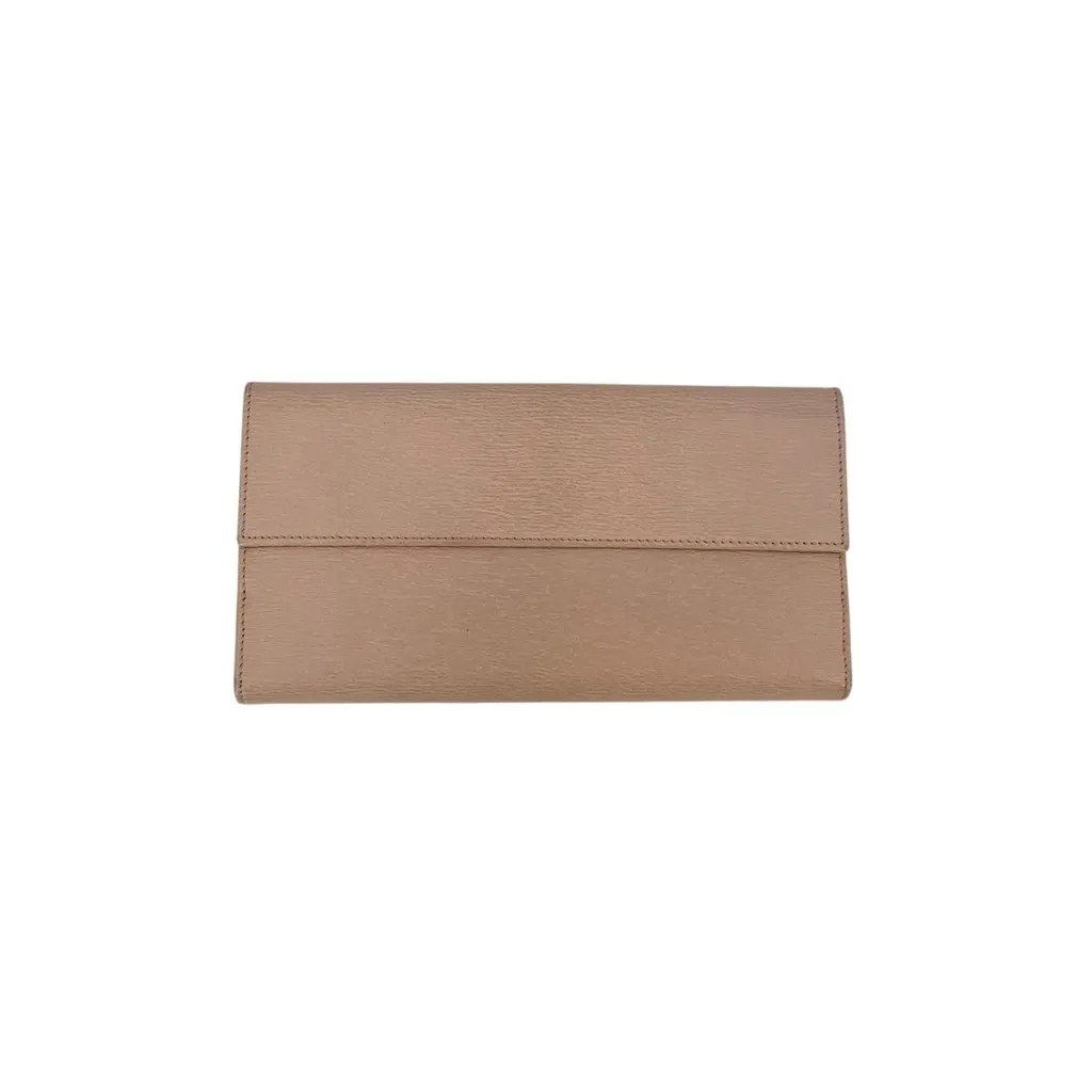 Gucci Wallet Pink Leather Good - Inside View