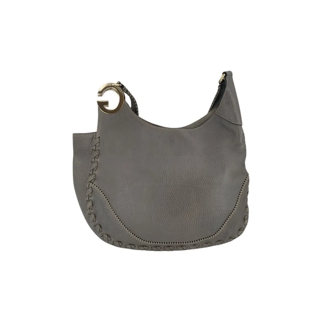 Gucci Shoulder Bag Charlotte Beige Leather Good - Inside View
