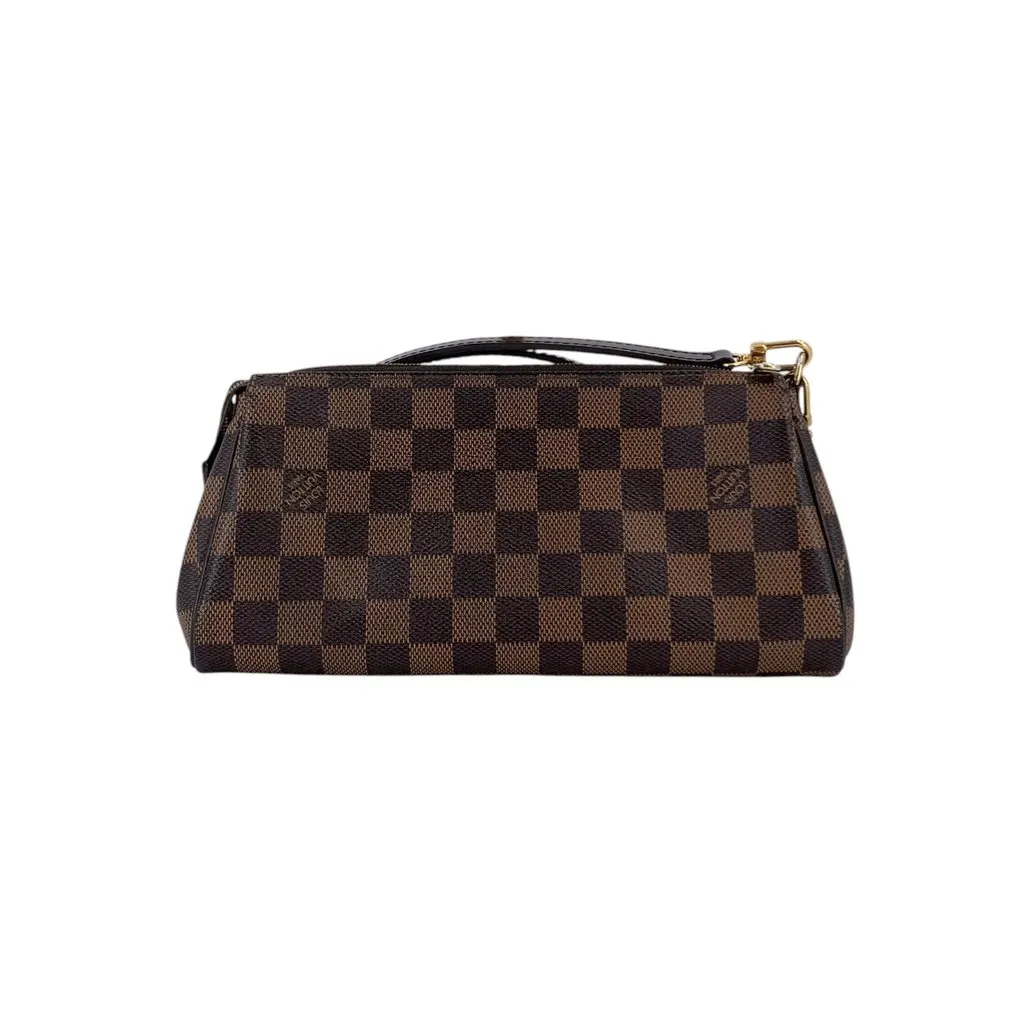 Louis Vuitton Crossbody Bag Eva Brown Canvas Good - Model View