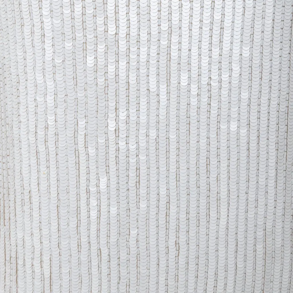 Yves Saint Laurent Sequined Blouse - '00s White Silk Good - Box View