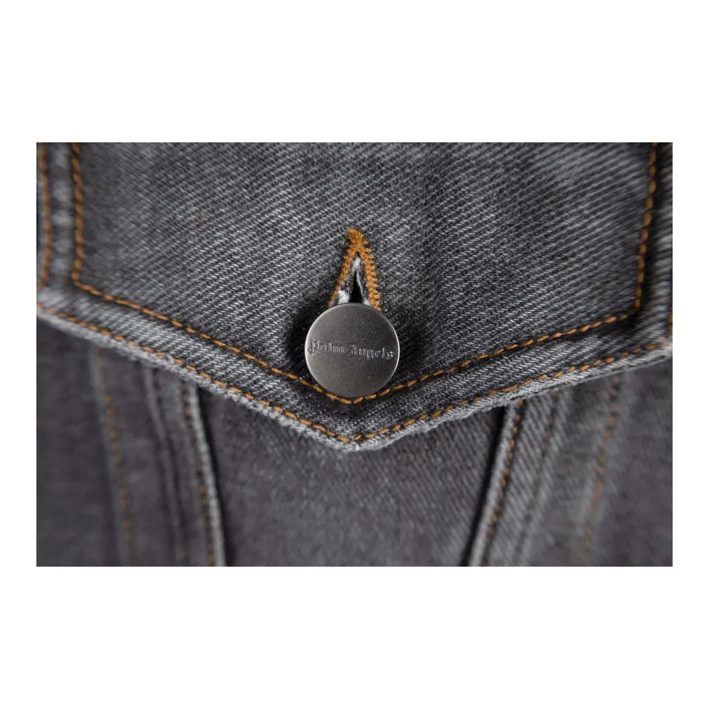 Unsigned Denim Jacket - '10s Grey Denim Good - Model View