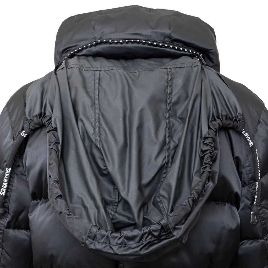 Sonia Rykiel Down Jacket With Zip - '00s Black Good - Box View