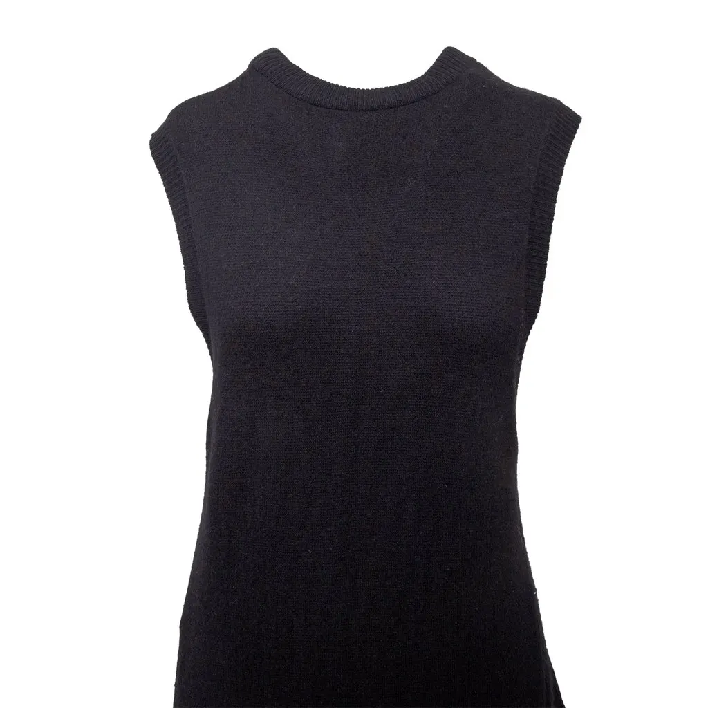 Alexander Wang Dress - '00s Black Wool Good - Model View
