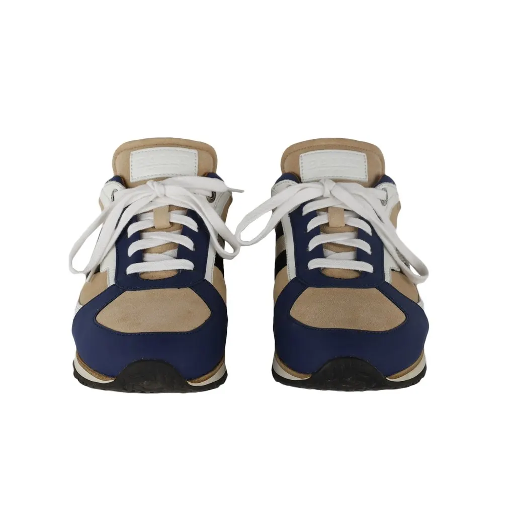 Bally Sneakers - '20s Black Leather Good - Back View