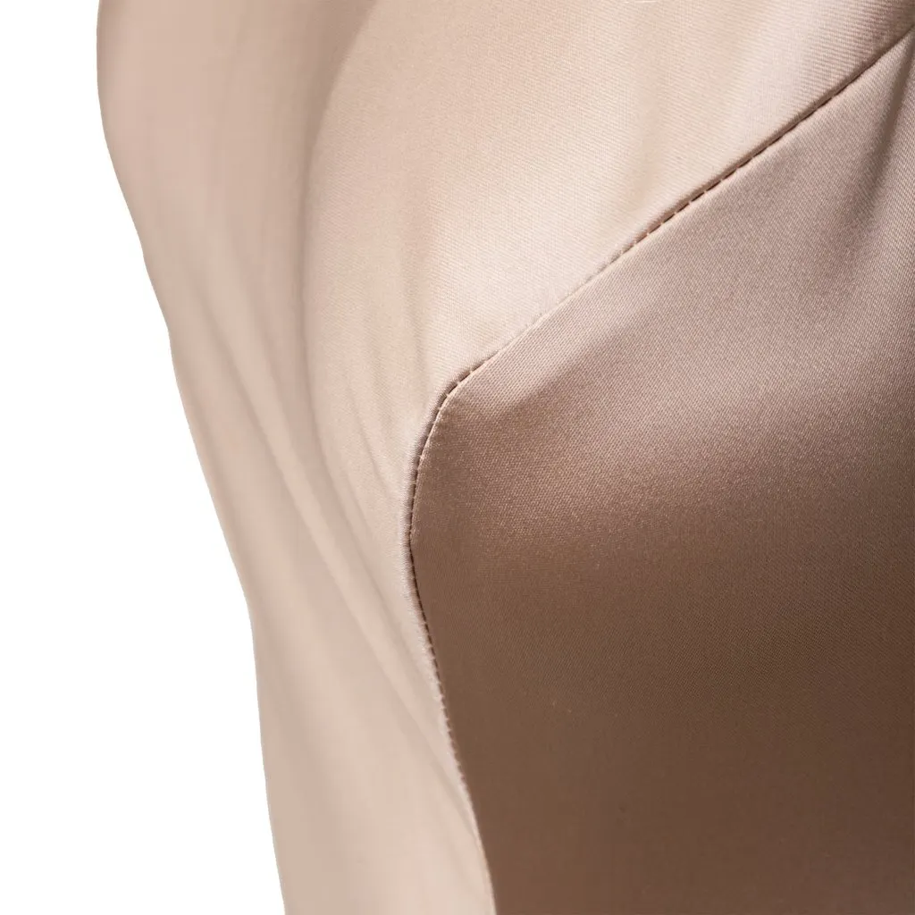 Blumarine Satin Dress - '10s Red Satin Good - Box View