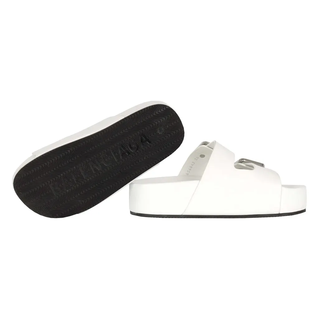 Balenciaga Mallorca Platform Sandal - '20s Red Leather Good - Box View