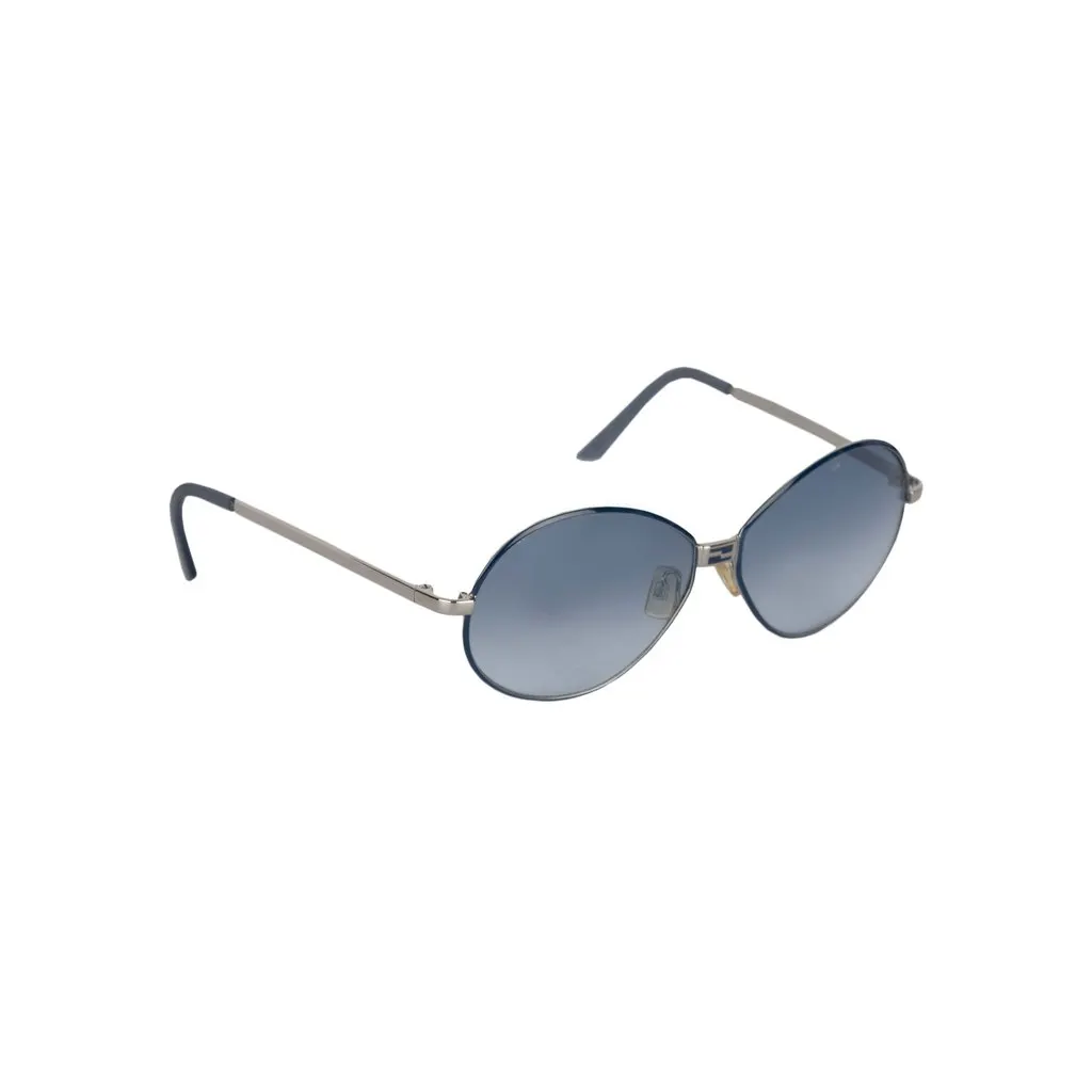 Fendi Oval Gradient Aviator Sunglasses - '10s Red Good - Inside View