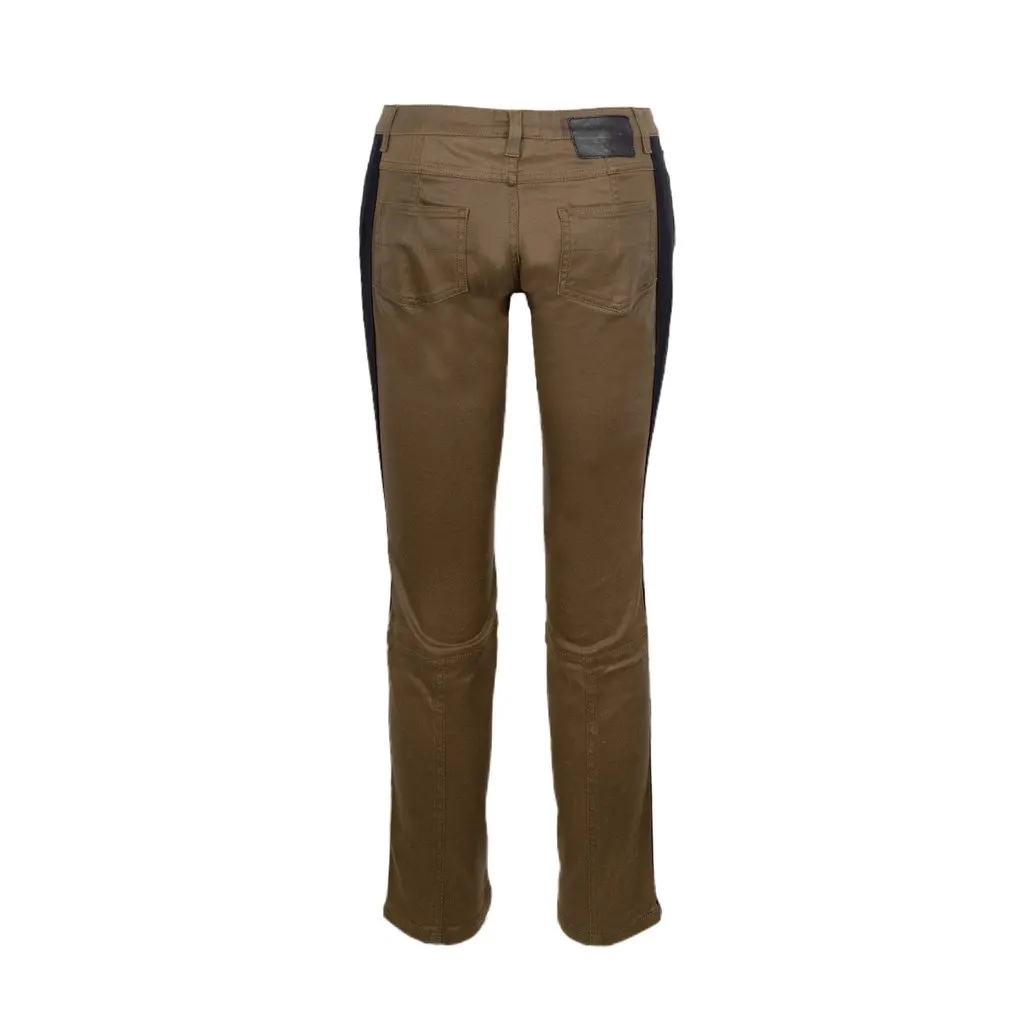 Louis Vuitton Jeans with Black Stripe - '00s Black Good - Back View