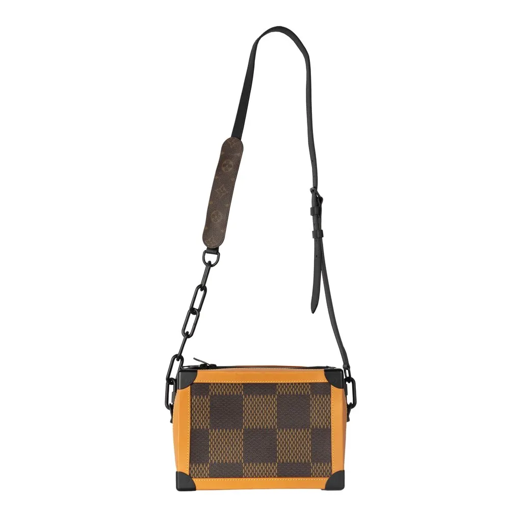 Louis Vuitton x Nigo Soft Trunk - '20s Beige Leather Good - Box View