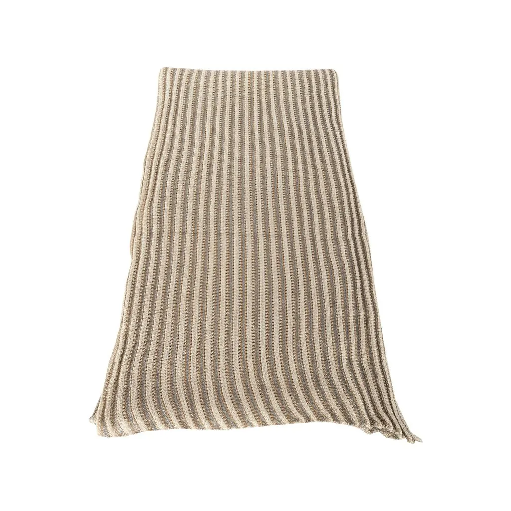 Missoni Striped Knit Foulard - '10s Red Good - Front View