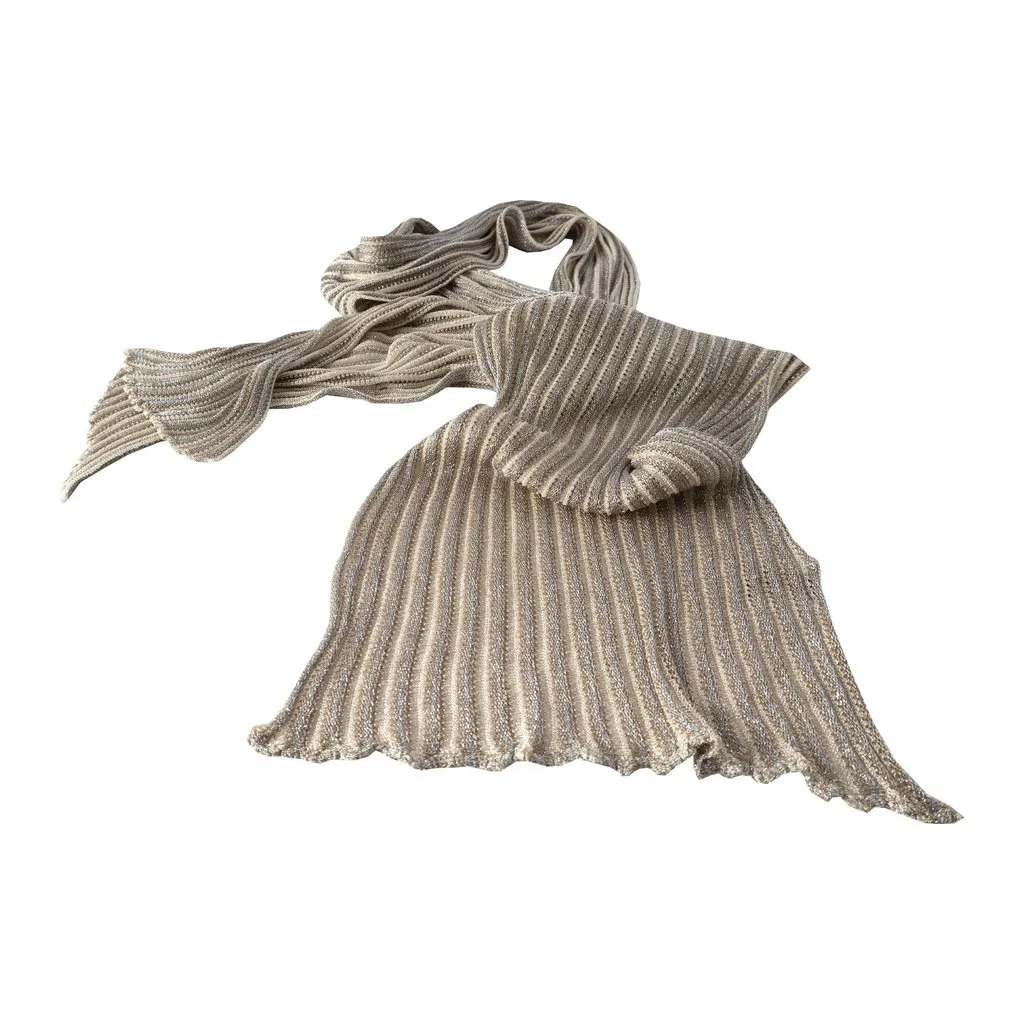 Missoni Striped Knit Foulard - '10s Red Good - Inside View