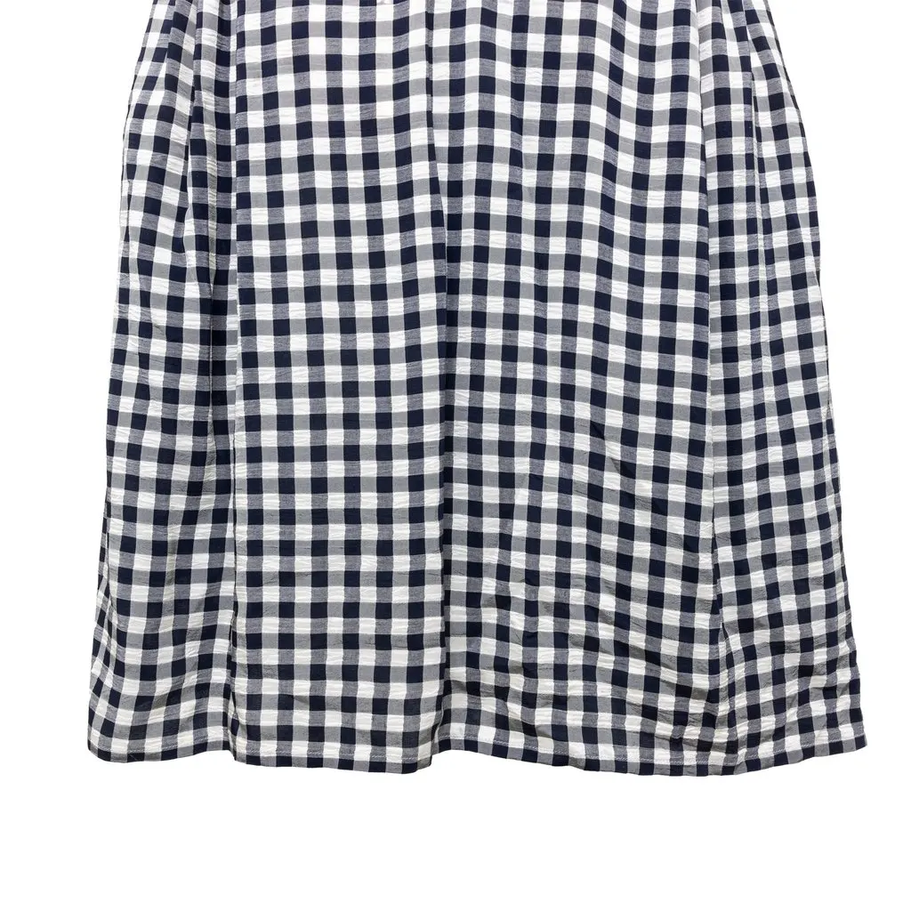 Vivienne Westwood Checkered Midi Dress - '00s Red Good - Model View