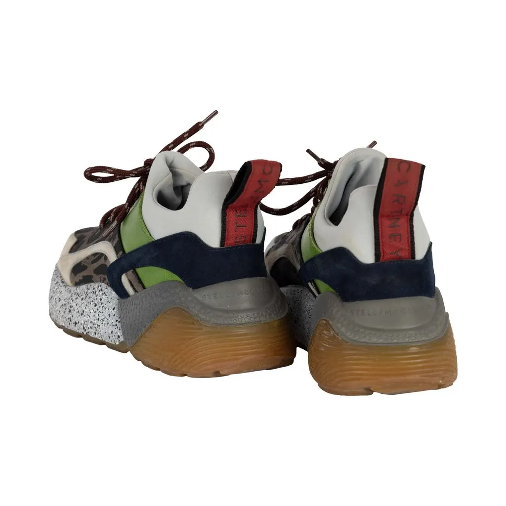 Stella McCartney Eclypse Sneakers - '10s Red Suede Good - Inside View