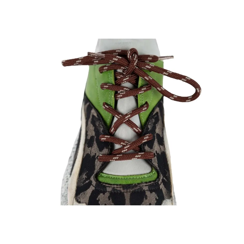 Stella McCartney Eclypse Sneakers - '10s Red Suede Good - Model View