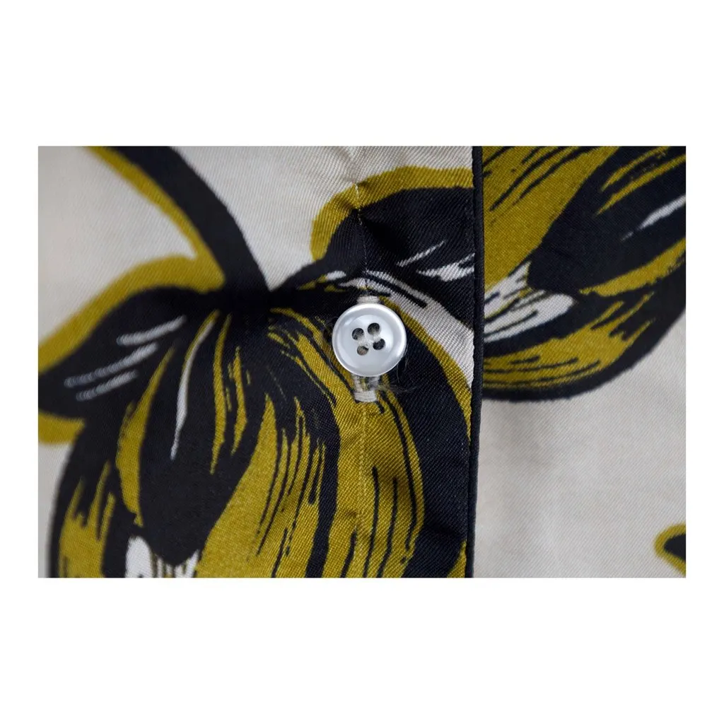 Chloé Floral Print Shirt - '10s Black Good - Model View