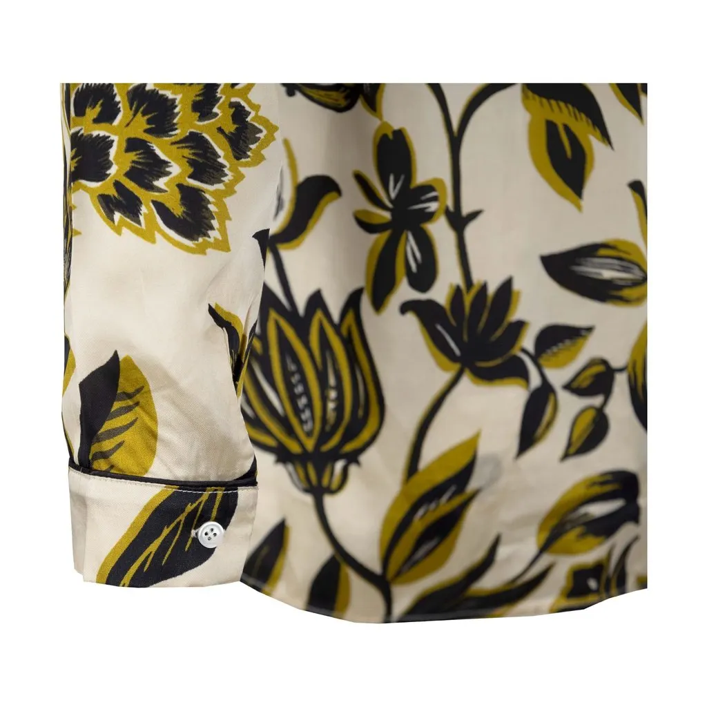 Chloé Floral Print Shirt - '10s Black Good - Box View