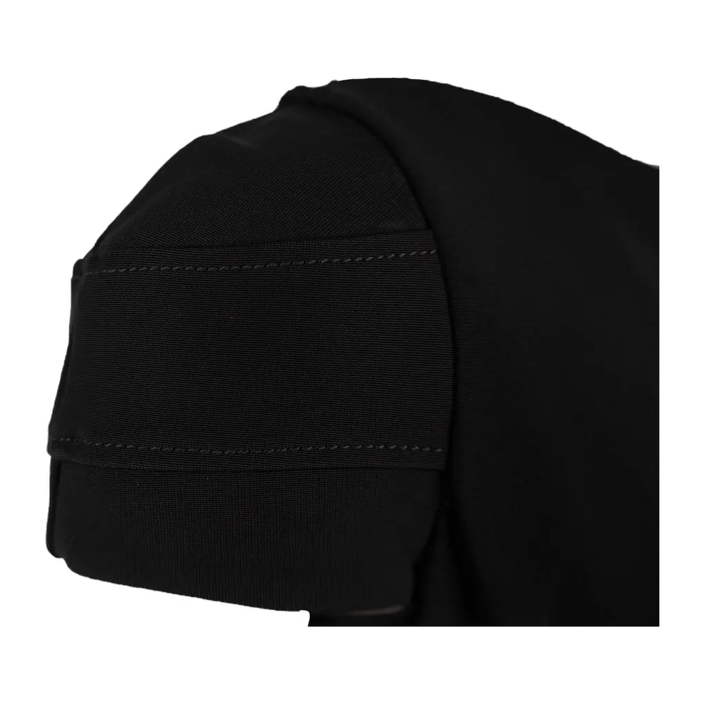 Alessandro Dell'Acqua Black Cocktail Dress - '10s Black Good - Inside View