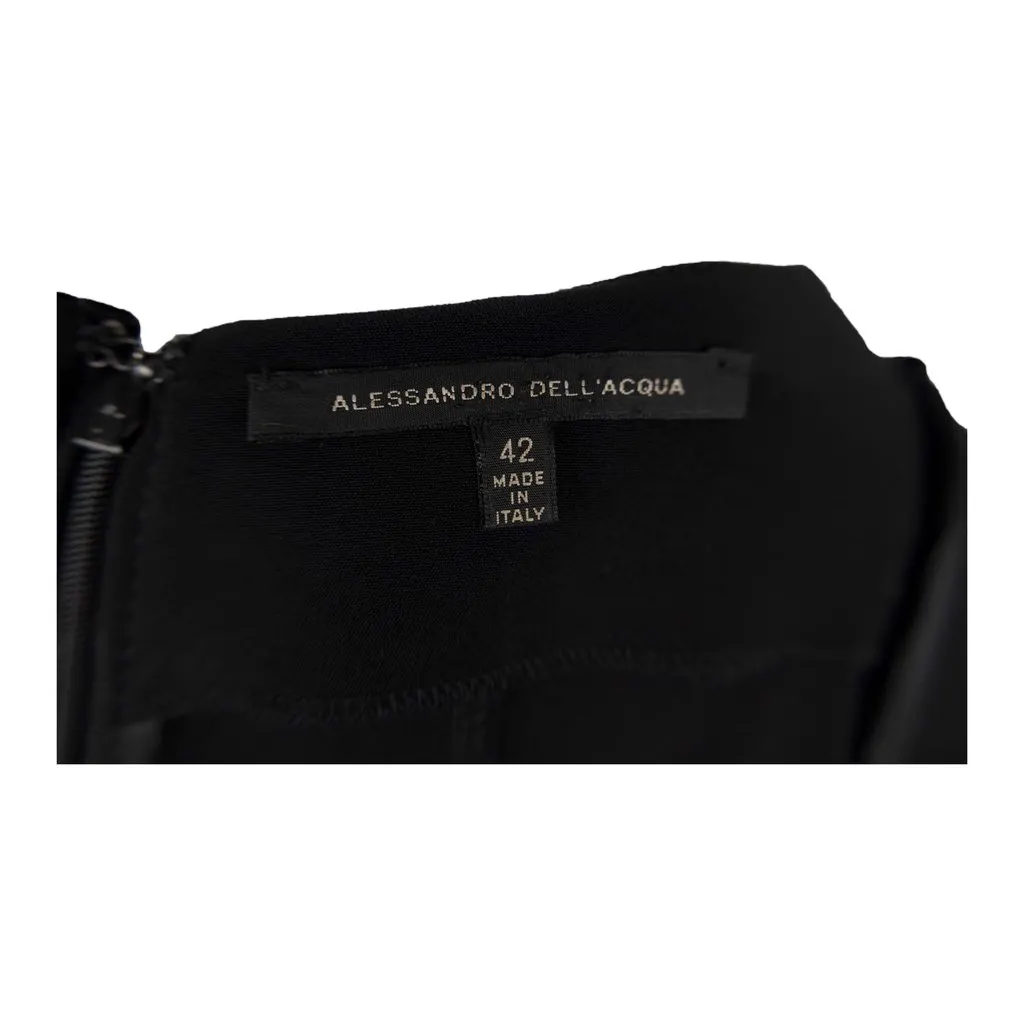 Alessandro Dell'Acqua Black Cocktail Dress - '10s Black Good - Box View