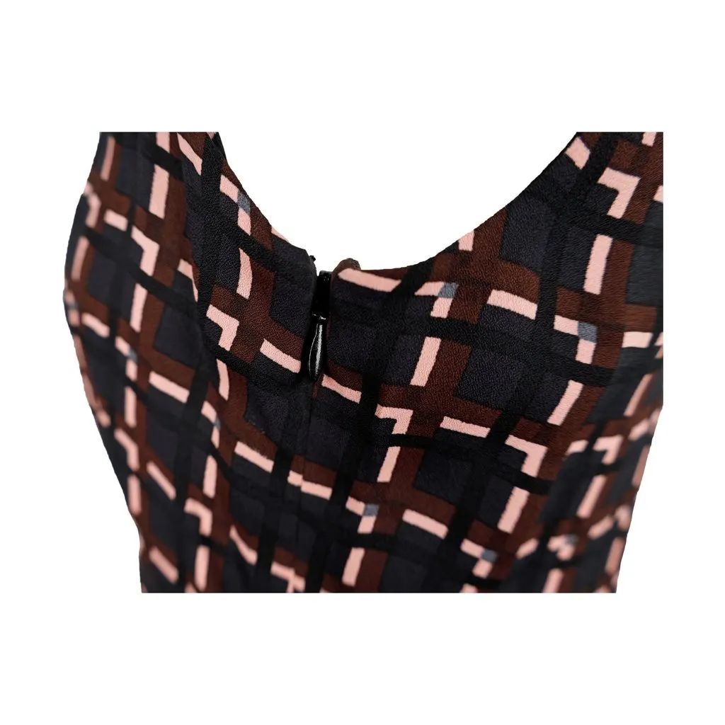 Marni Plaid Printed Dress - '10s Red Good - Box View