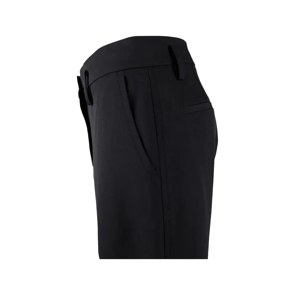 Louis Vuitton Tailor Pants with Zipper Details - '10s Red Silk Good - Inside View