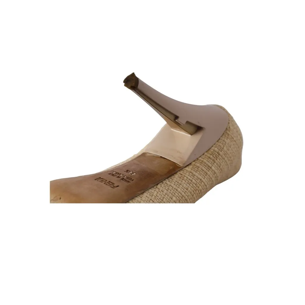 Fendi Asymmetric Bow Peep-toe Pumps - '10s Red Good - Box View