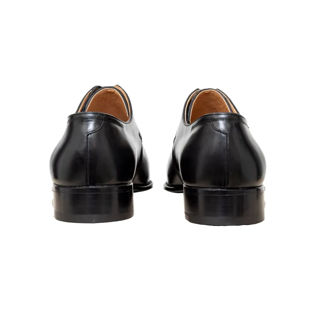 Artioli Black Lace-up Shoes - '10s Black Lace Good - Model View