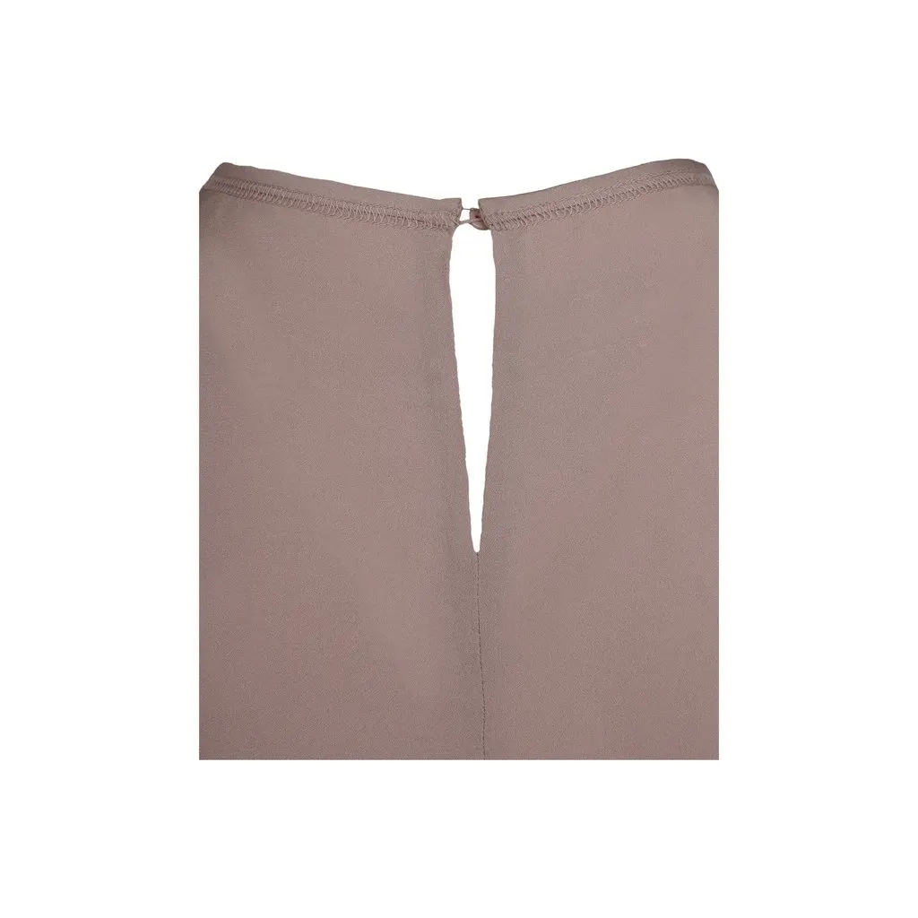 Diane von Furstenberg Pale Pink Blouse - '10s Pink Silk Good - Box View
