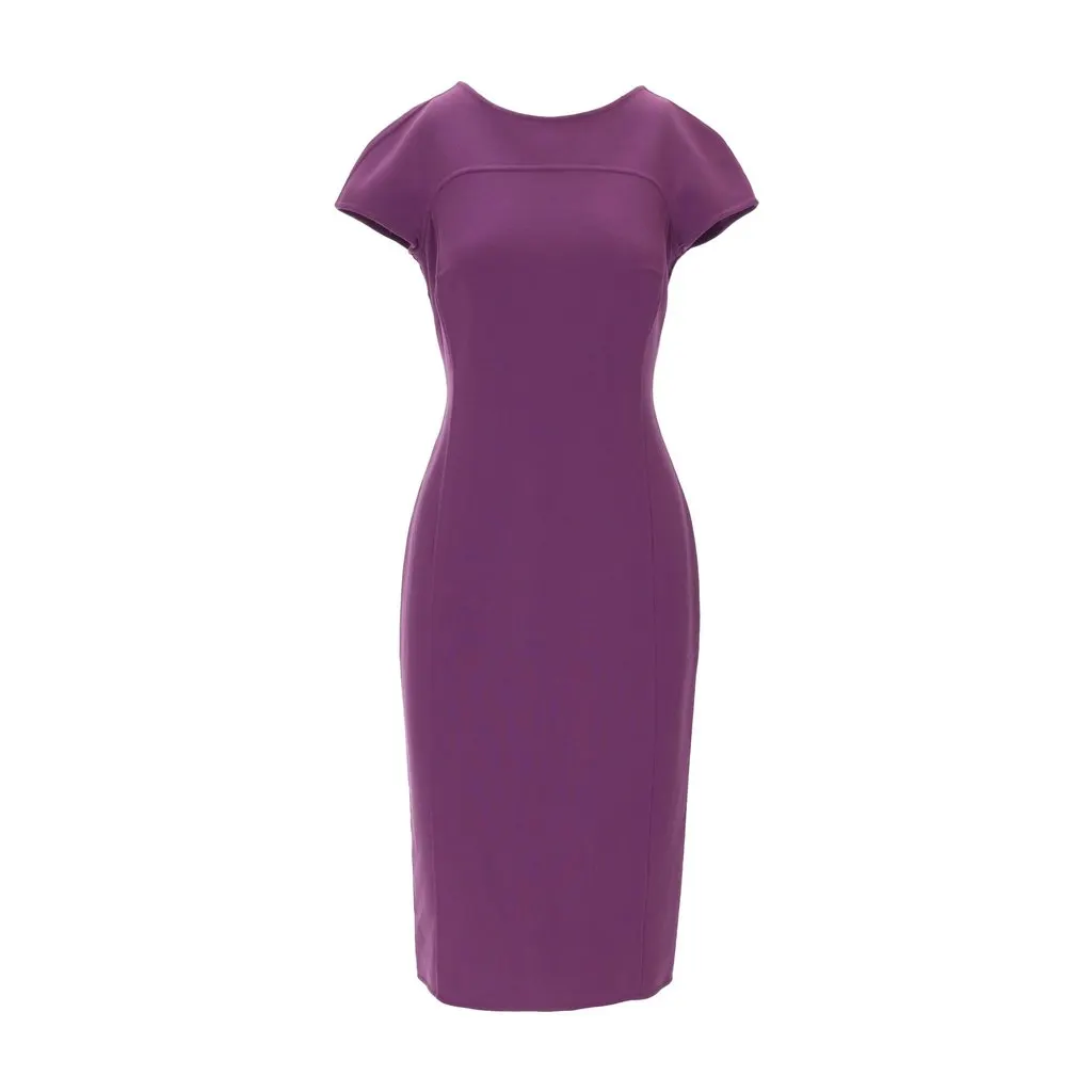 Michael Kors Midi Dress - '10s Purple Good - Inside View