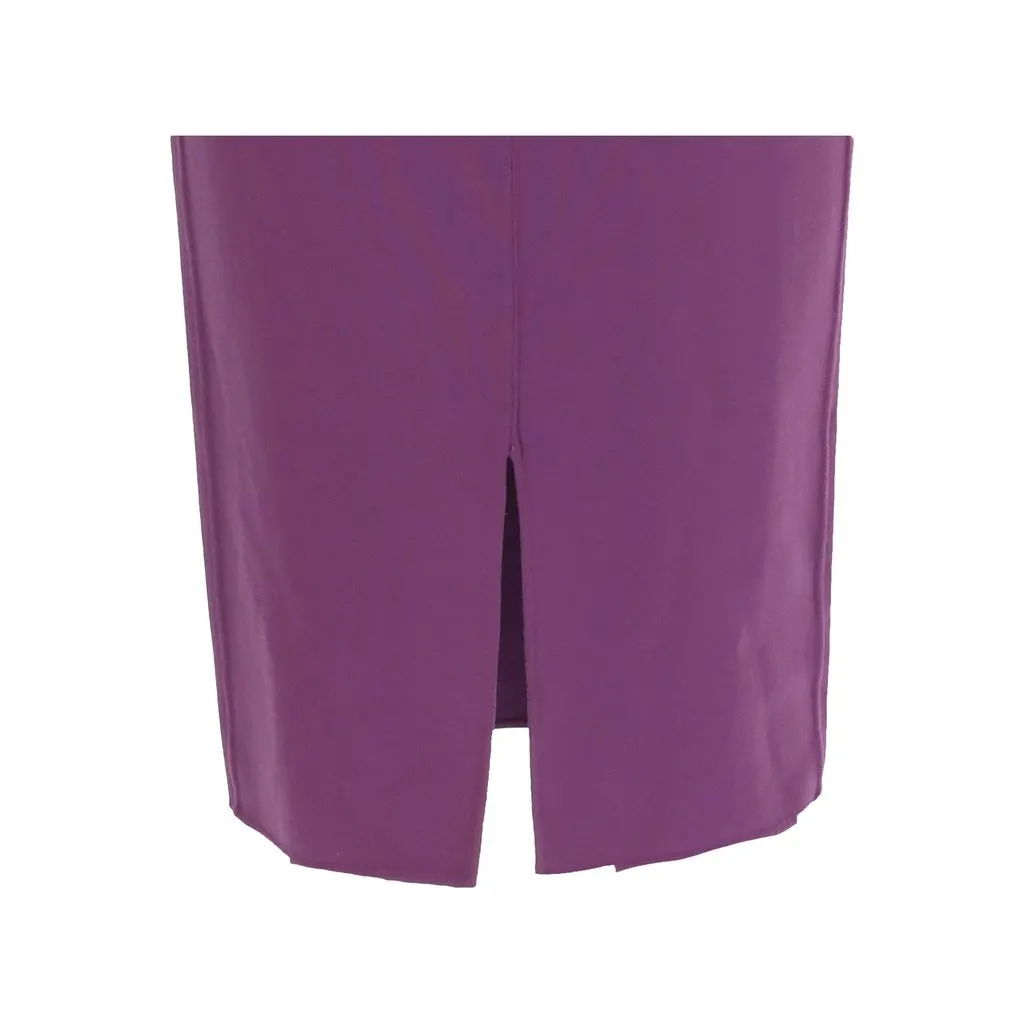 Michael Kors Midi Dress - '10s Purple Good - Model View