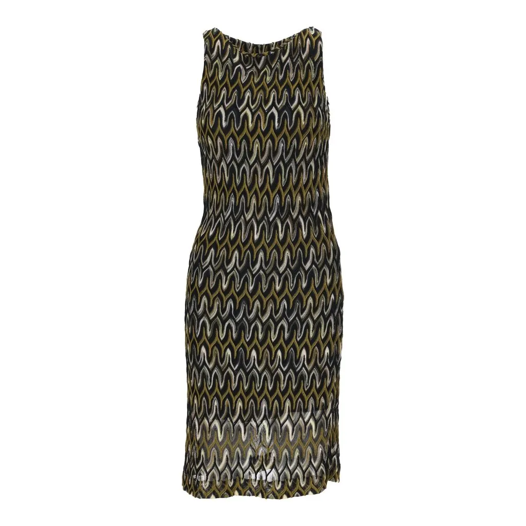 Missoni Textured Knit Dress - '10s Red Good - Front View