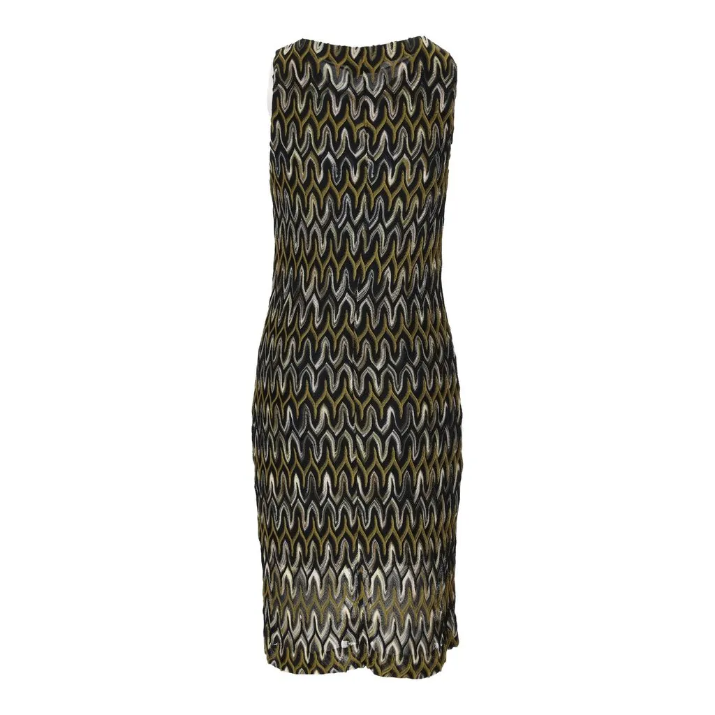 Missoni Textured Knit Dress - '10s Red Good - Back View