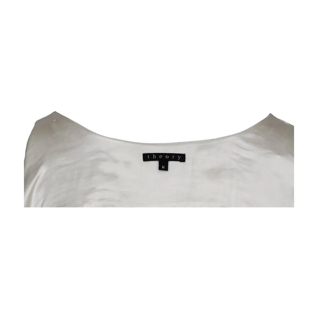 Unsigned Theory Satin Shirt - '10s MultiColor Satin Good - Inside View