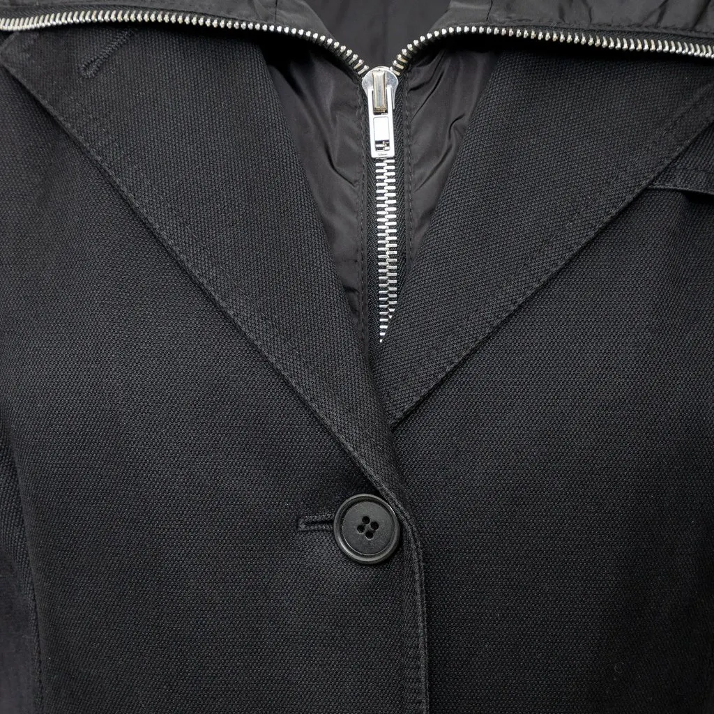 Miu Miu Coat with Zippered Hoodie - '10s Red Cotton Good - Box View