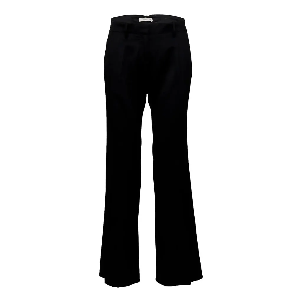 Prada Satin Pants - '10s Red Satin Good - Front View