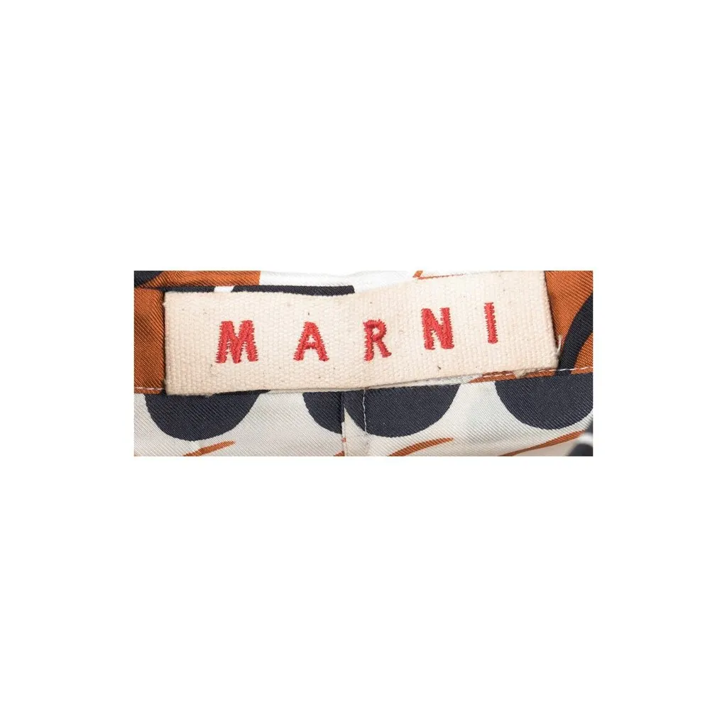 Marni Wave Pattern Shirt - '10s Black Silk Good - Model View
